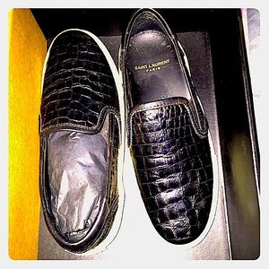 Womens YSL SLIP ONS VANS STYLE